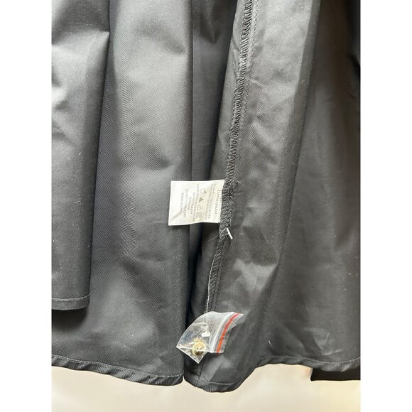 Nylon Apparel Dress Womens Large Blk Embroidered Mesh Sleeves Whimsigoth Witchy - Picture 10 of 10